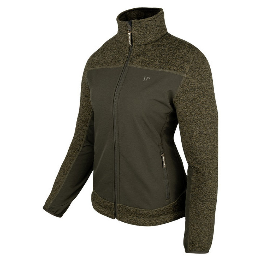 Green - Lifestyle - Jack Pyke Womens-Ladies Hybrid Jacket