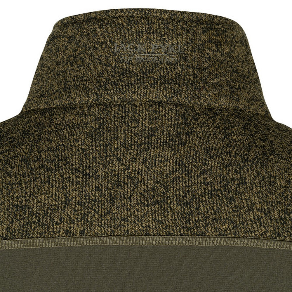 Green - Pack Shot - Jack Pyke Womens-Ladies Hybrid Jacket