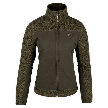Green - Front - Jack Pyke Womens-Ladies Hybrid Jacket