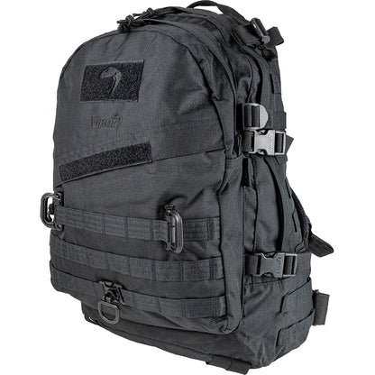 Black - Close up - Viper Special Ops Plain Backpack