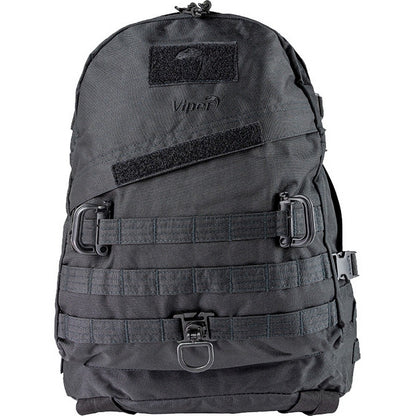 Black - Front - Viper Special Ops Plain Backpack
