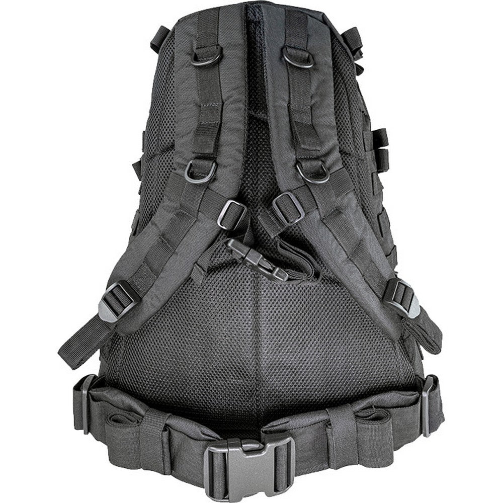 Black - Back - Viper Special Ops Plain Backpack