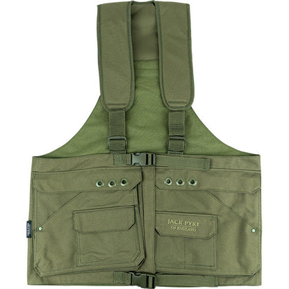 Olive Green - Front - Jack Pyke Mens Dog Handlers Vest
