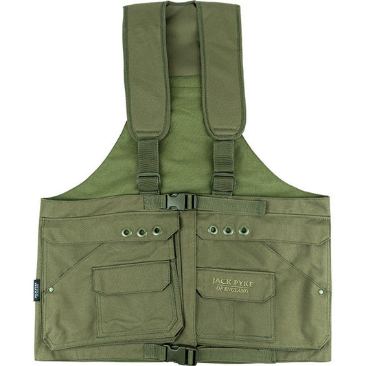 Olive Green - Front - Jack Pyke Mens Dog Handlers Vest
