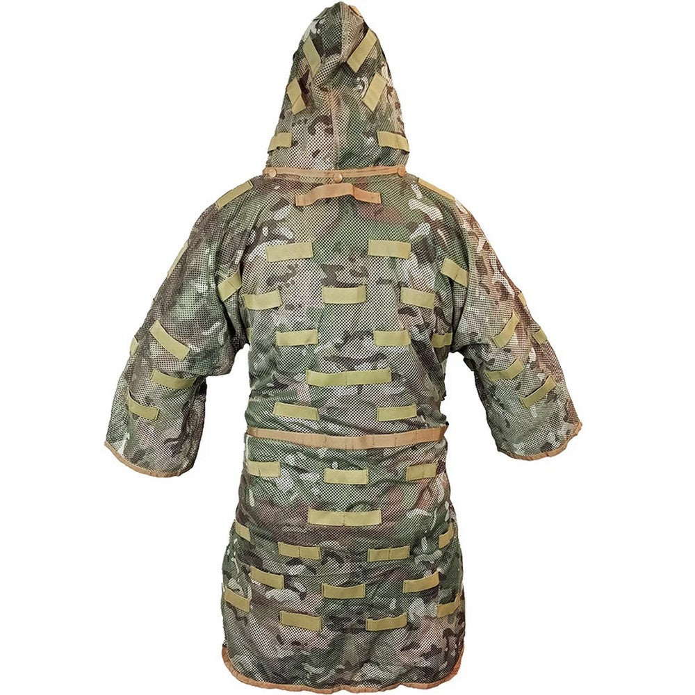 Camouflage Green - Back - Viper Mens Camo Safety Vest