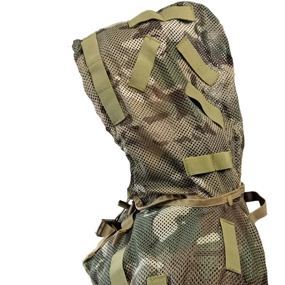 Camouflage Green - Side - Viper Mens Camo Safety Vest