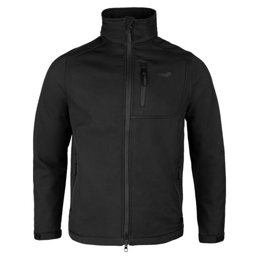 Black - Front - Viper Mens Covert Soft Shell Jacket