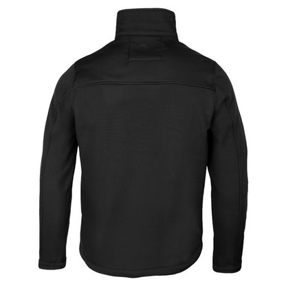 Black - Back - Viper Mens Covert Soft Shell Jacket