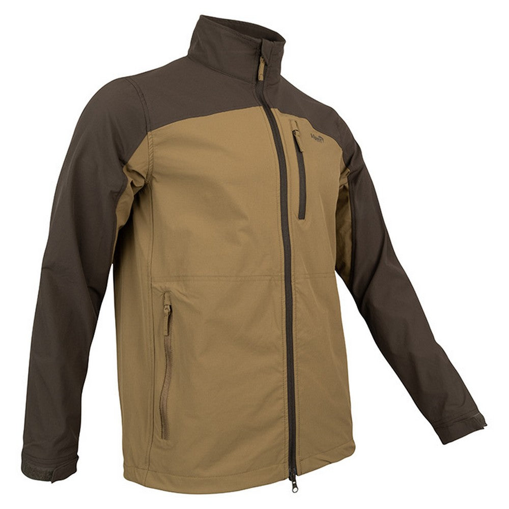 Coyote - Back - Viper Mens Lightweight Soft Shell Jacket