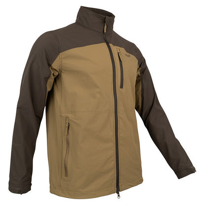 Coyote - Back - Viper Mens Lightweight Soft Shell Jacket