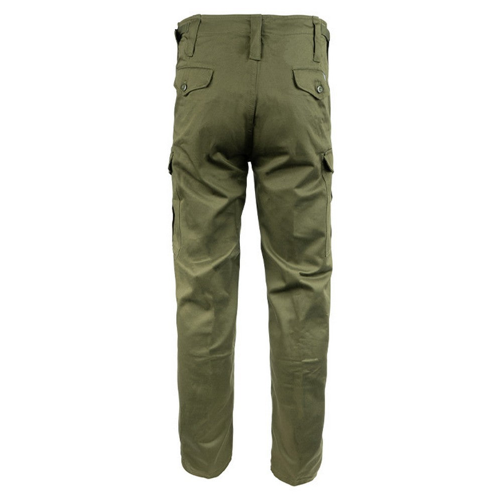 Green - Back - Mil-Com Mens Heavyweight Combat Trousers