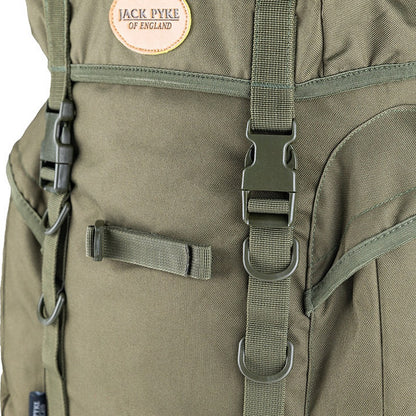 Green - Pack Shot - Jack Pyke Plain 25L Rucksack