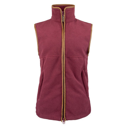 Burgundy - Front - Jack Pyke Mens Countryman Fleece Gilet