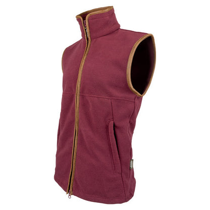 Burgundy - Lifestyle - Jack Pyke Mens Countryman Fleece Gilet