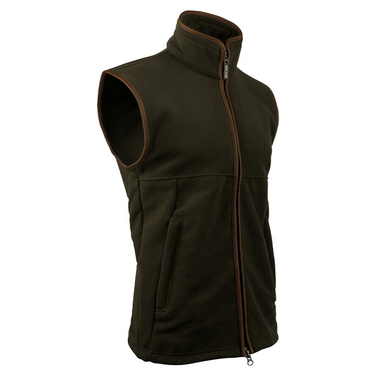Dark Olive - Side - Jack Pyke Mens Countryman Fleece Gilet