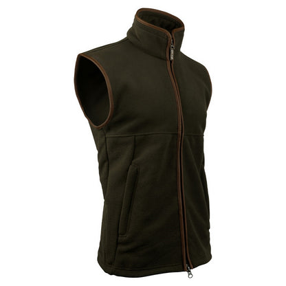 Dark Olive - Side - Jack Pyke Mens Countryman Fleece Gilet