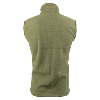 Light Olive - Back - Jack Pyke Mens Countryman Fleece Gilet