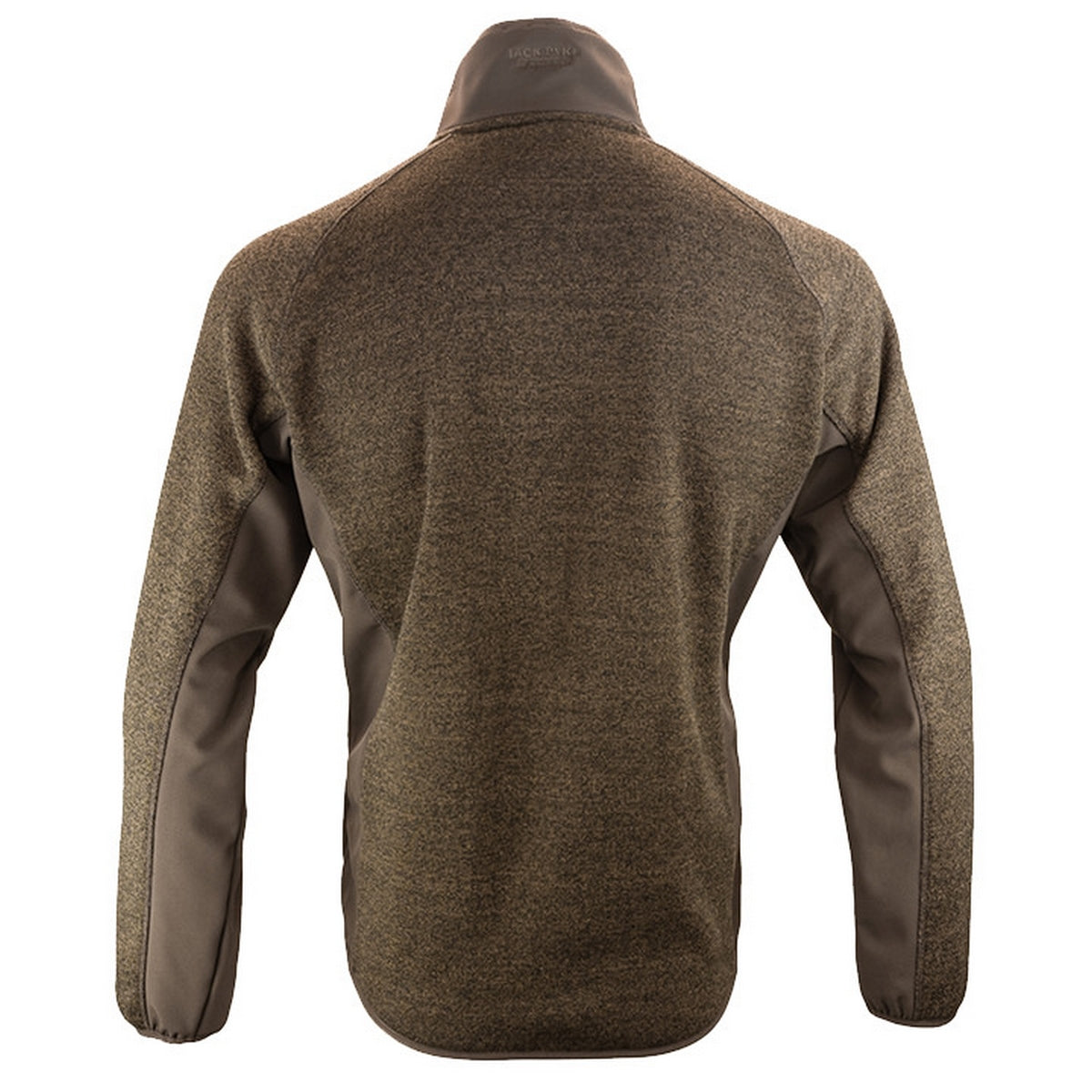 Brown - Back - Jack Pyke Mens Weardale Knitted Jacket