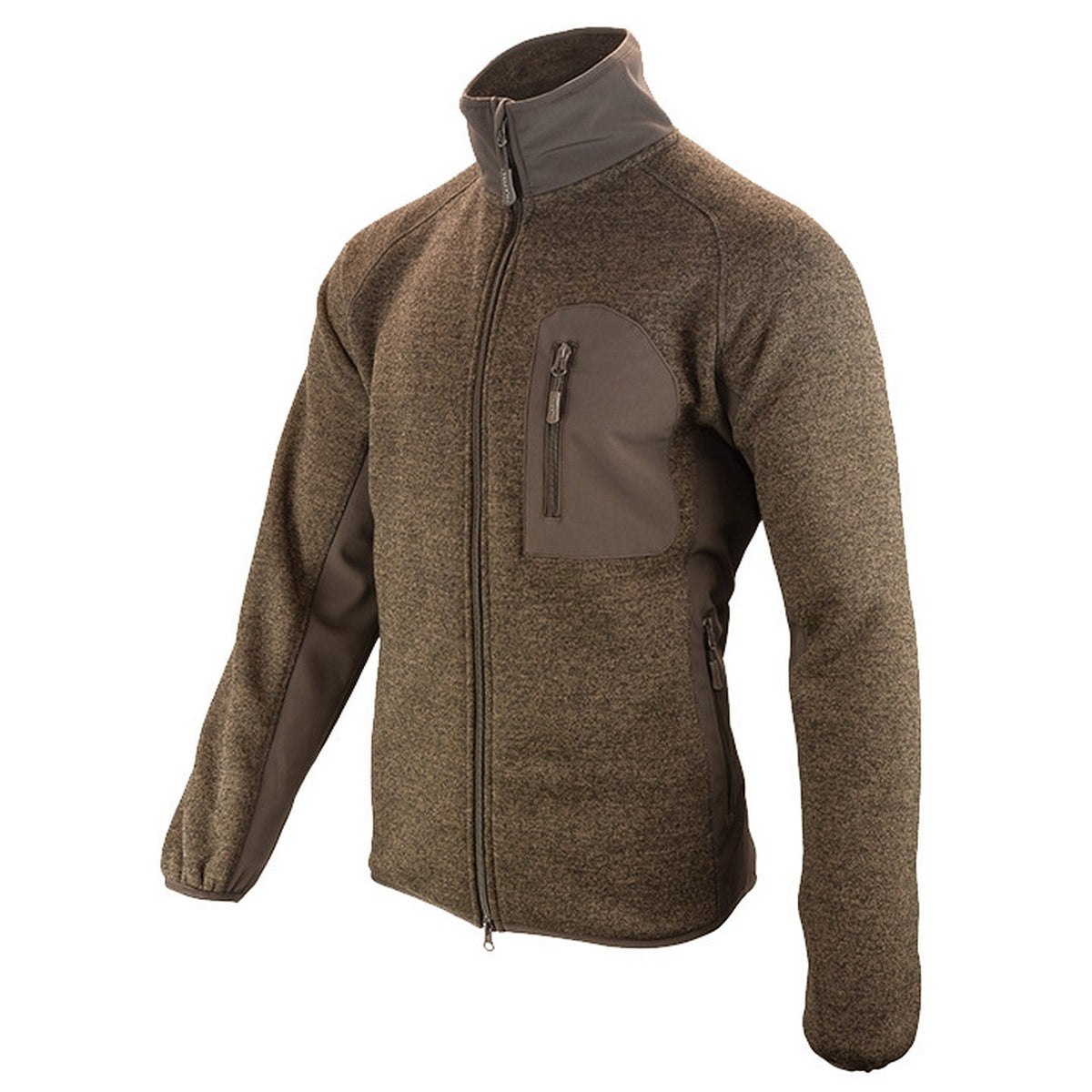 Brown - Side - Jack Pyke Mens Weardale Knitted Jacket