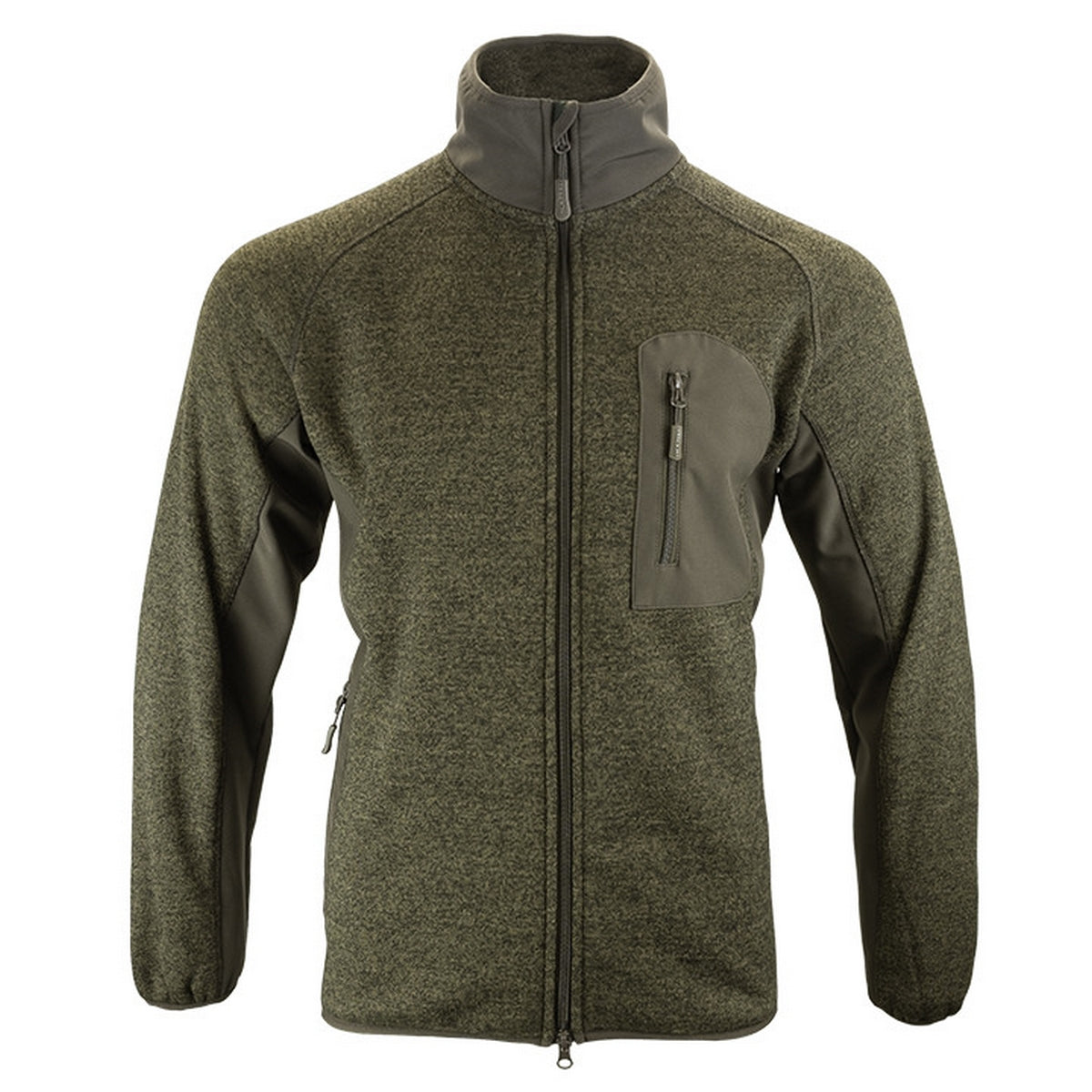 Green - Front - Jack Pyke Mens Weardale Knitted Jacket