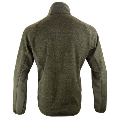 Green - Back - Jack Pyke Mens Weardale Knitted Jacket
