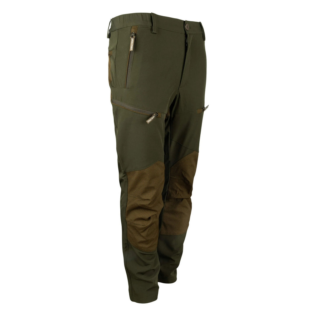 Green - Side - Jack Pyke Womens-Ladies Technical Trousers