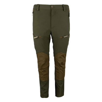 Green - Front - Jack Pyke Womens-Ladies Technical Trousers