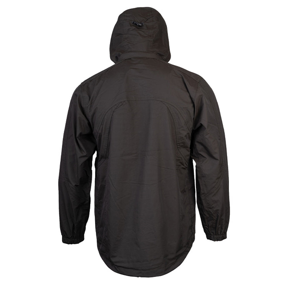 Black - Back - Jack Pyke Mens Technical Featherlite Waterproof Jacket