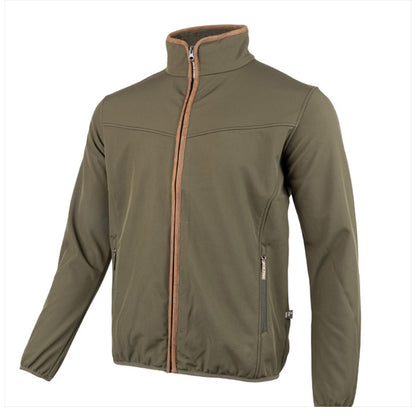 Green - Side - Jack Pyke Mens County Nubuck Soft Shell Jacket