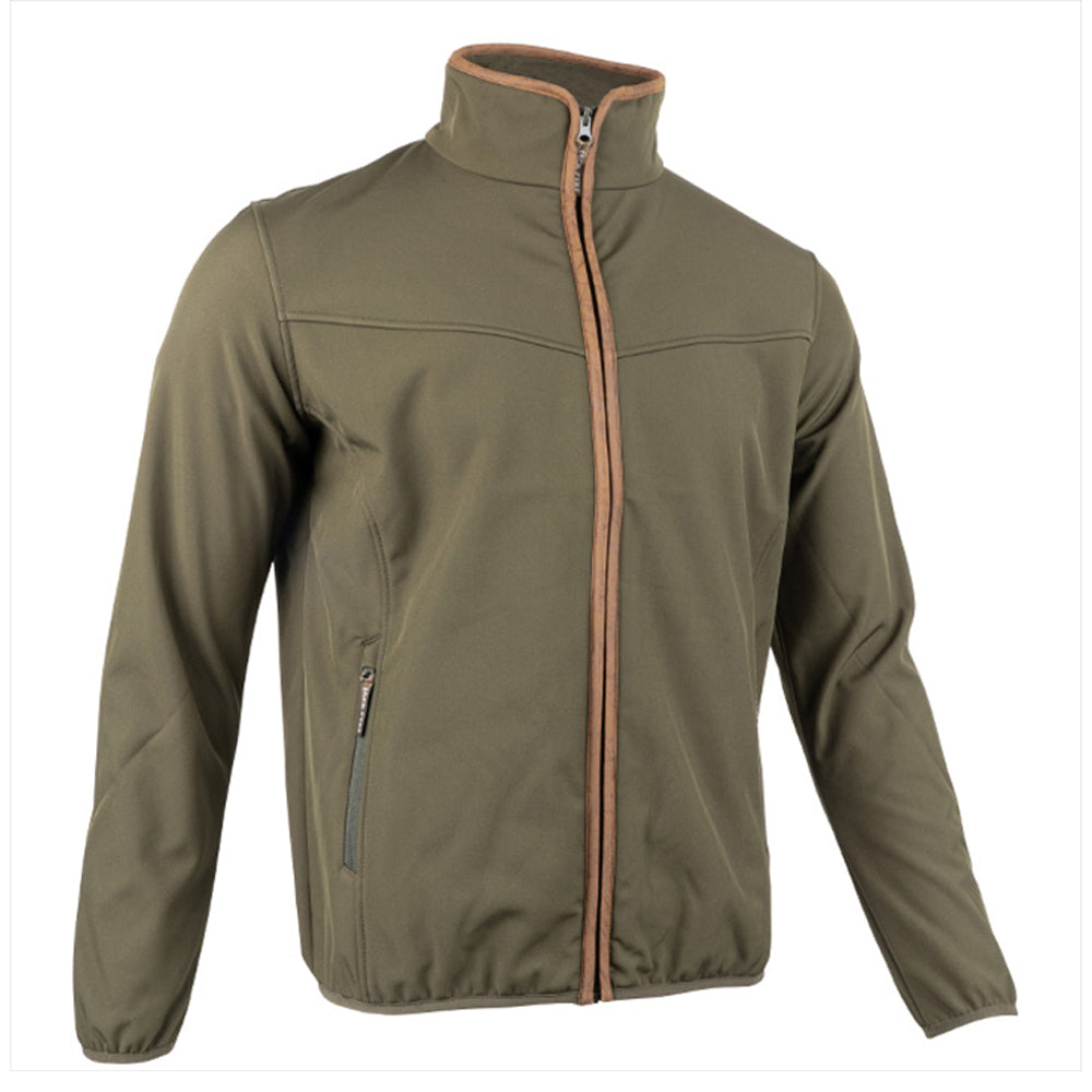 Green - Lifestyle - Jack Pyke Mens County Nubuck Soft Shell Jacket