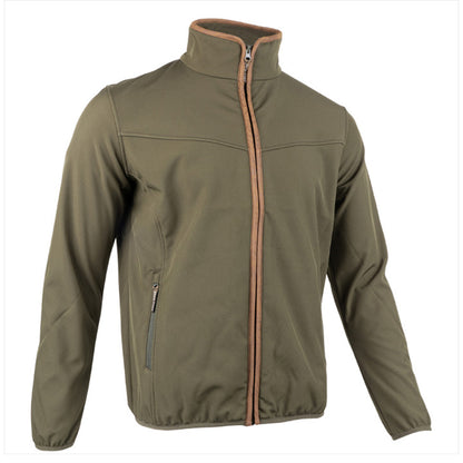Green - Lifestyle - Jack Pyke Mens County Nubuck Soft Shell Jacket