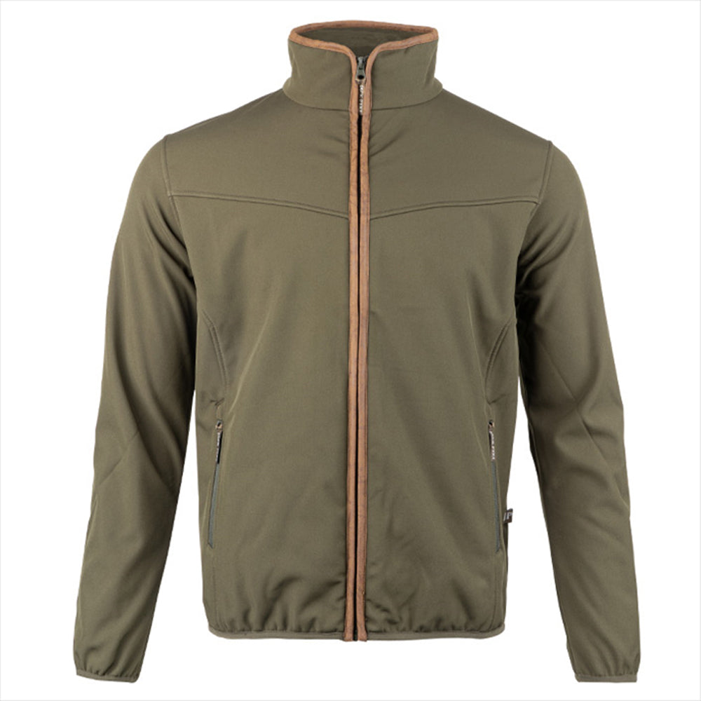 Green - Front - Jack Pyke Mens County Nubuck Soft Shell Jacket