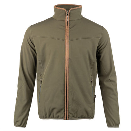 Green - Front - Jack Pyke Mens County Nubuck Soft Shell Jacket