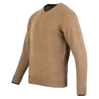 Barley - Side - Jack Pyke Mens Ashcombe Lambswool V Neck Pullover