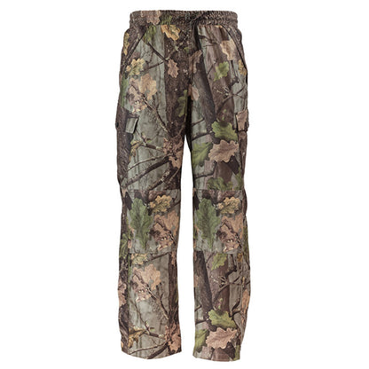 Green-Brown - Front - Jack Pyke Mens Hunters Camo Hiking Trousers