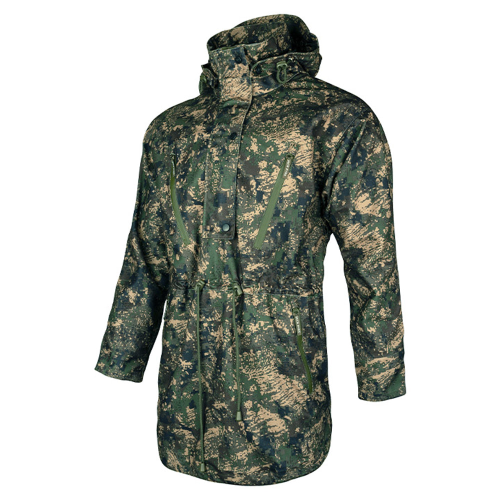 Green - Side - Jack Pyke Mens Argyll Digital Camo Waterproof Jacket