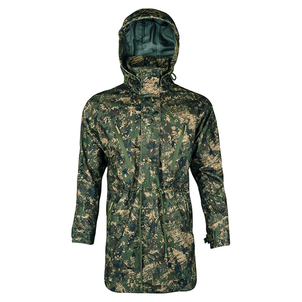 Green - Pack Shot - Jack Pyke Mens Argyll Digital Camo Waterproof Jacket