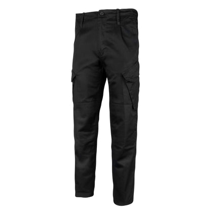 Black - Side - Viper Mens PCS 95 Camo Cargo Trousers
