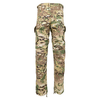 Green - Back - Viper Mens PCS 95 Camo Cargo Trousers