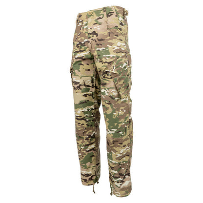 Green - Side - Viper Mens PCS 95 Camo Cargo Trousers