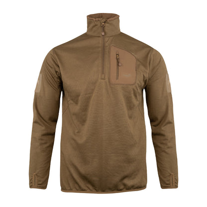 Coyote - Front - Viper Mens Technical Fleece Top