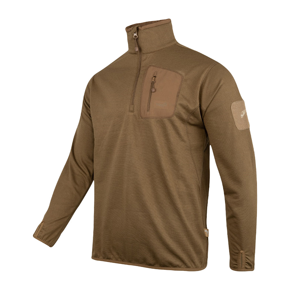 Coyote - Side - Viper Mens Technical Fleece Top