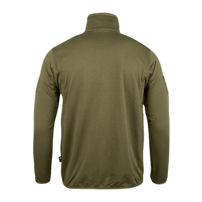 Green - Back - Viper Mens Technical Fleece Top