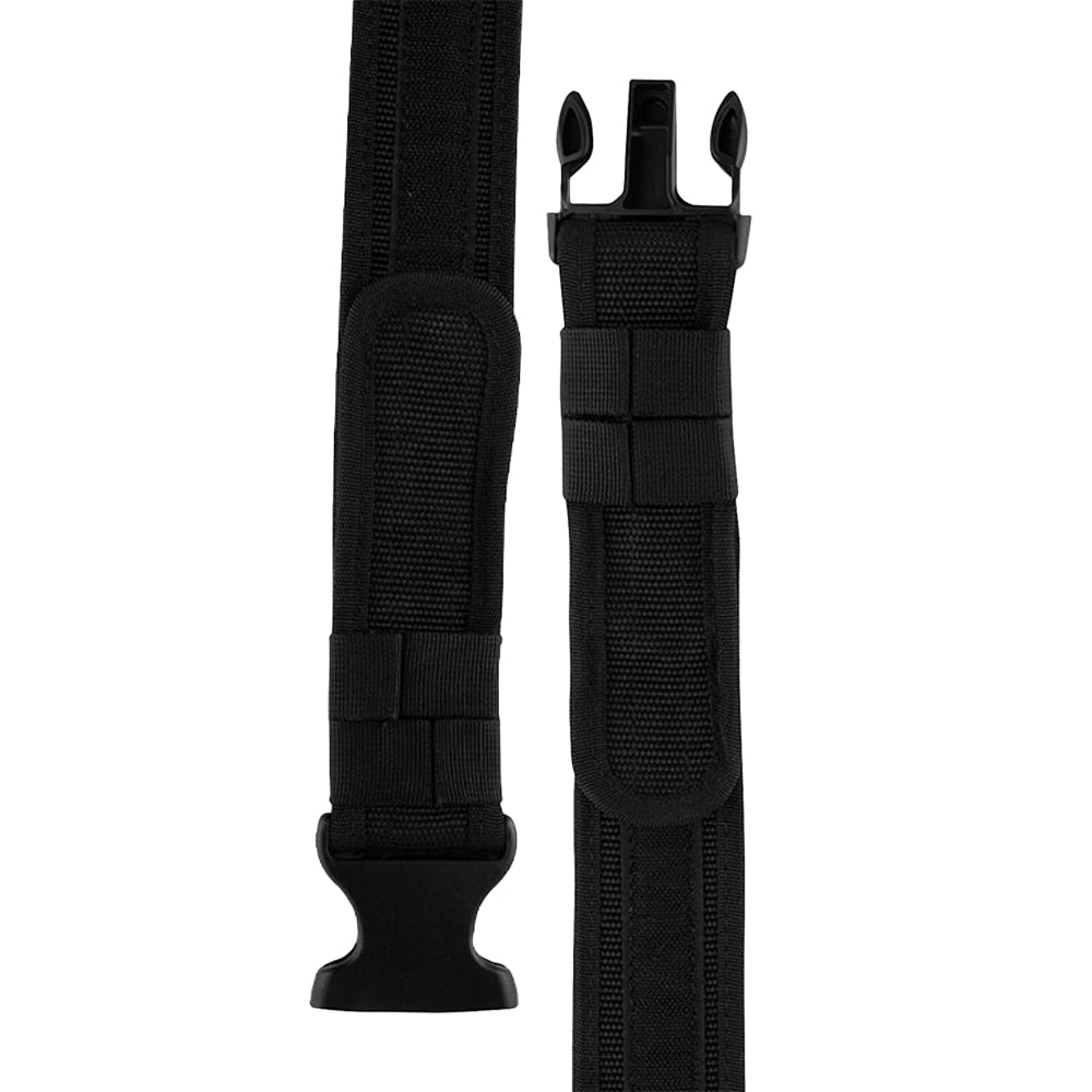 Black - Back - Viper Mens Security Waist Belt