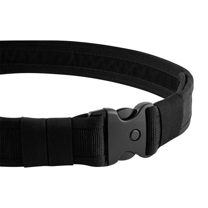 Black - Side - Viper Mens Security Waist Belt