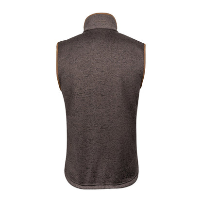 Brown Flecked - Back - Jack Pyke Mens Melange Fleece Gilet