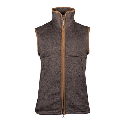Brown Flecked - Front - Jack Pyke Mens Melange Fleece Gilet