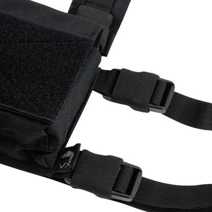Black - Side - Viper VX Utility Chest Rig
