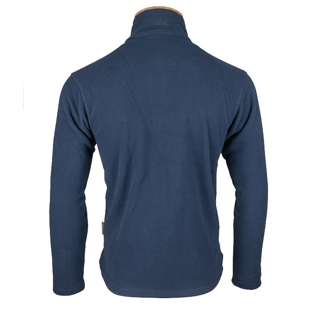 Navy - Back - Jack Pyke Mens Countryman Fleece Top
