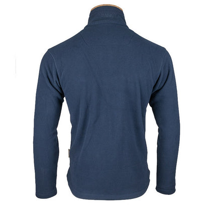 Navy - Back - Jack Pyke Mens Countryman Fleece Top